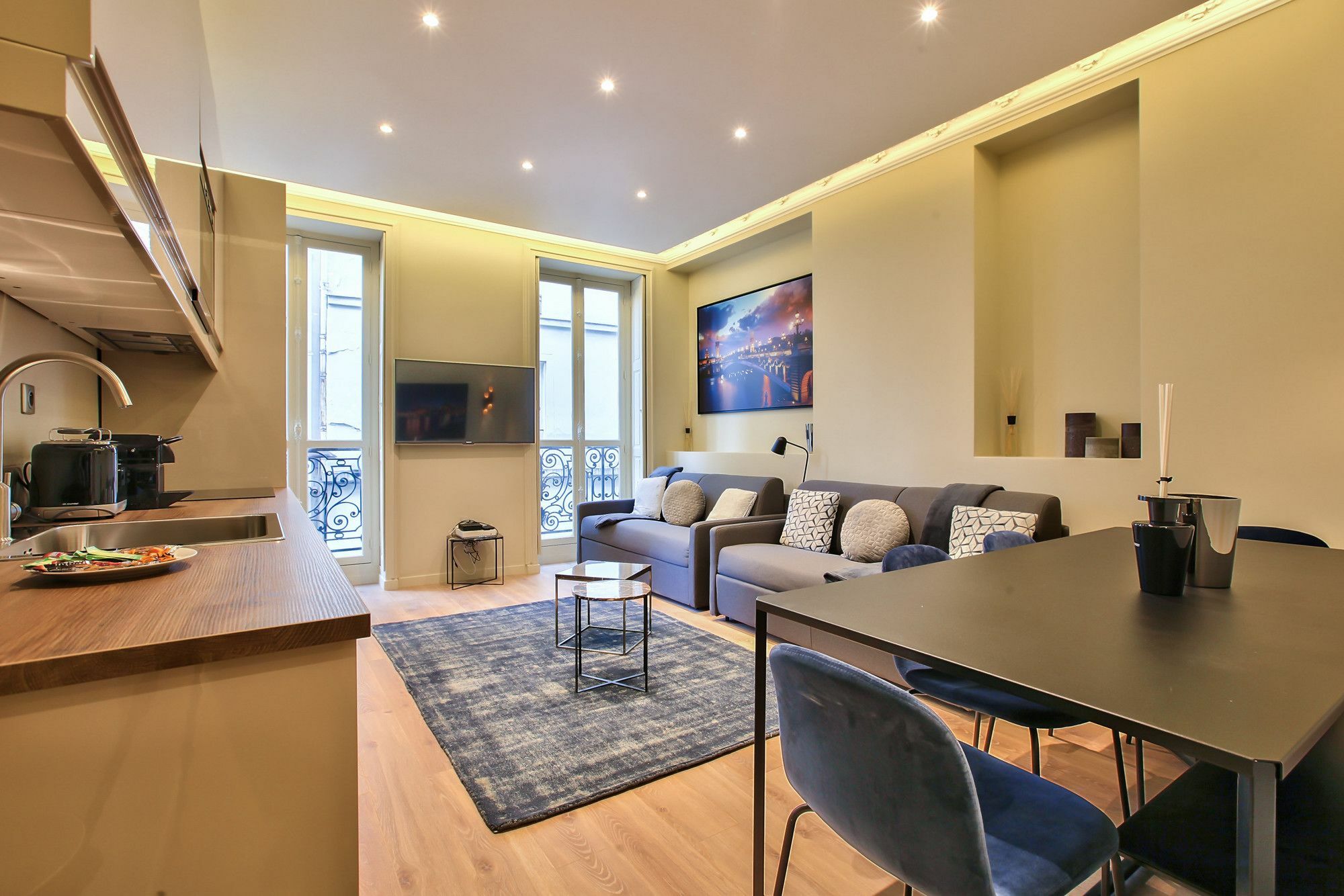 61- Big Luxury Parisian Flat 2Dd公寓 外观 照片